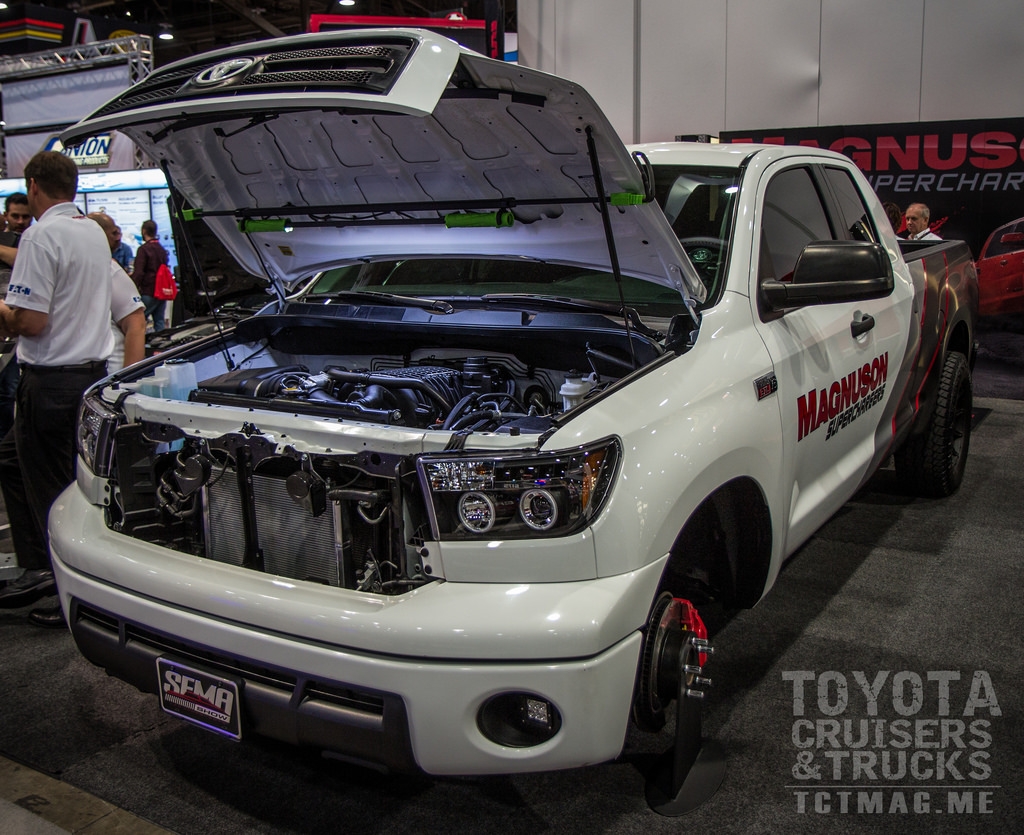 Supercharged Toyota Tundra at SEMA 2015